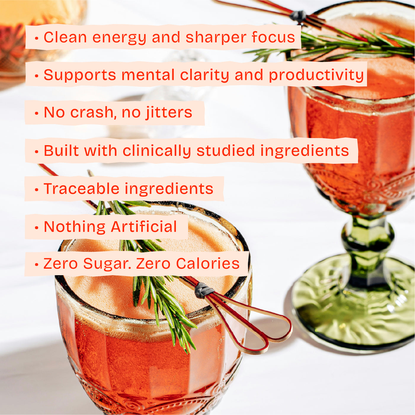 Natural Drink for Stress, Energy & Focus