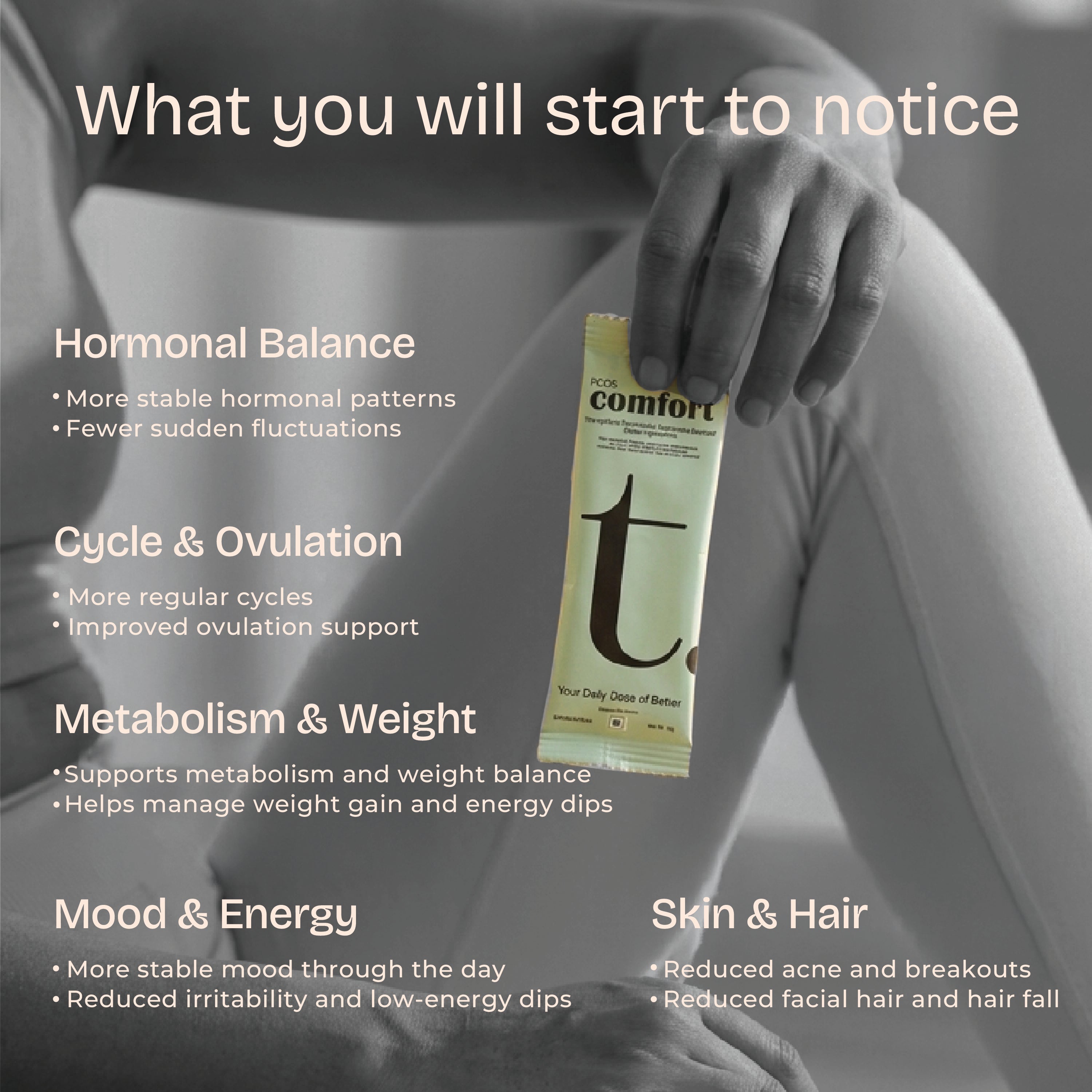 PCOS Supplement for hormonal imbalance, irregular cycles