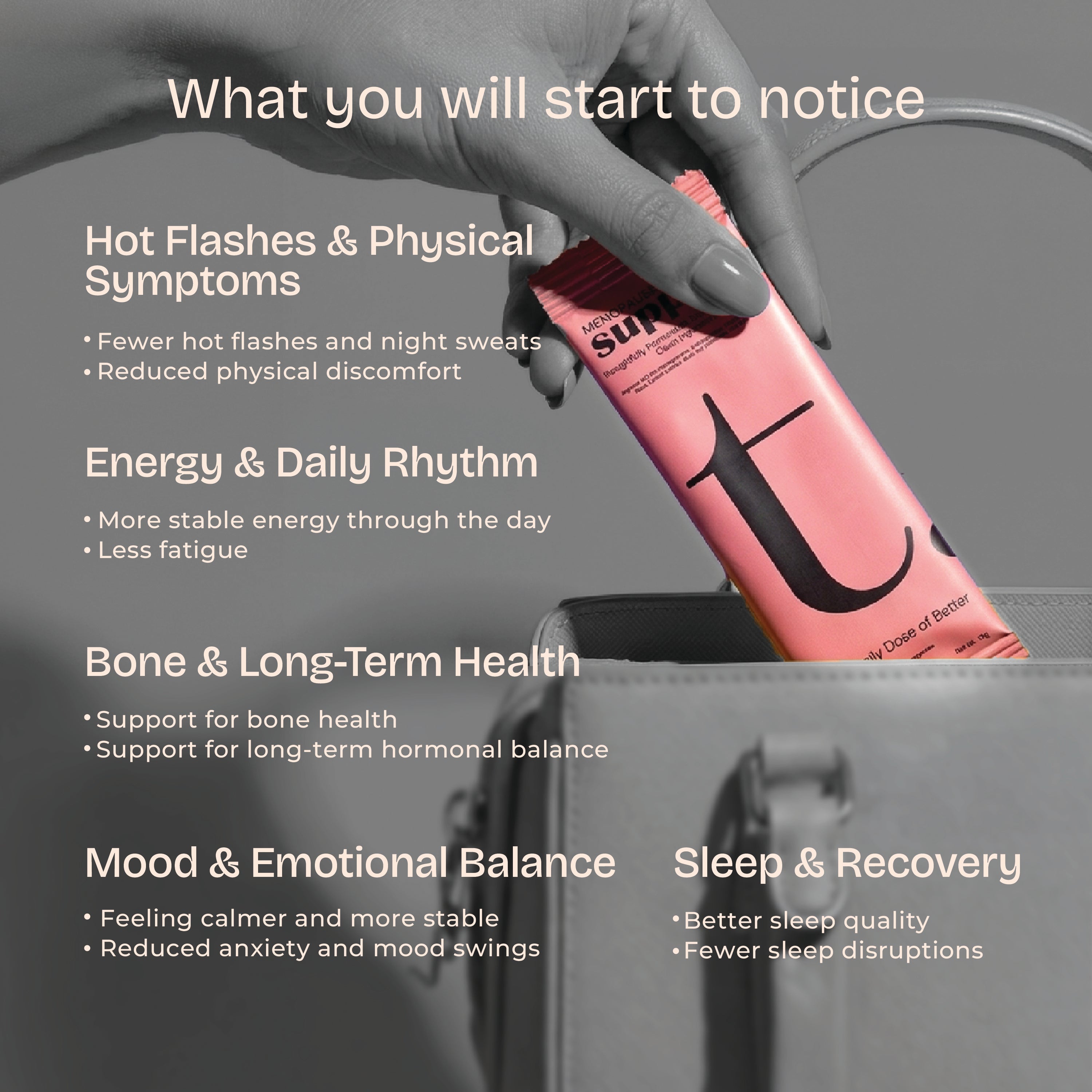 Menopause Supplement for hormonal balance